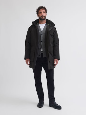 Portland Outerwear Company Overgangsparka i sort