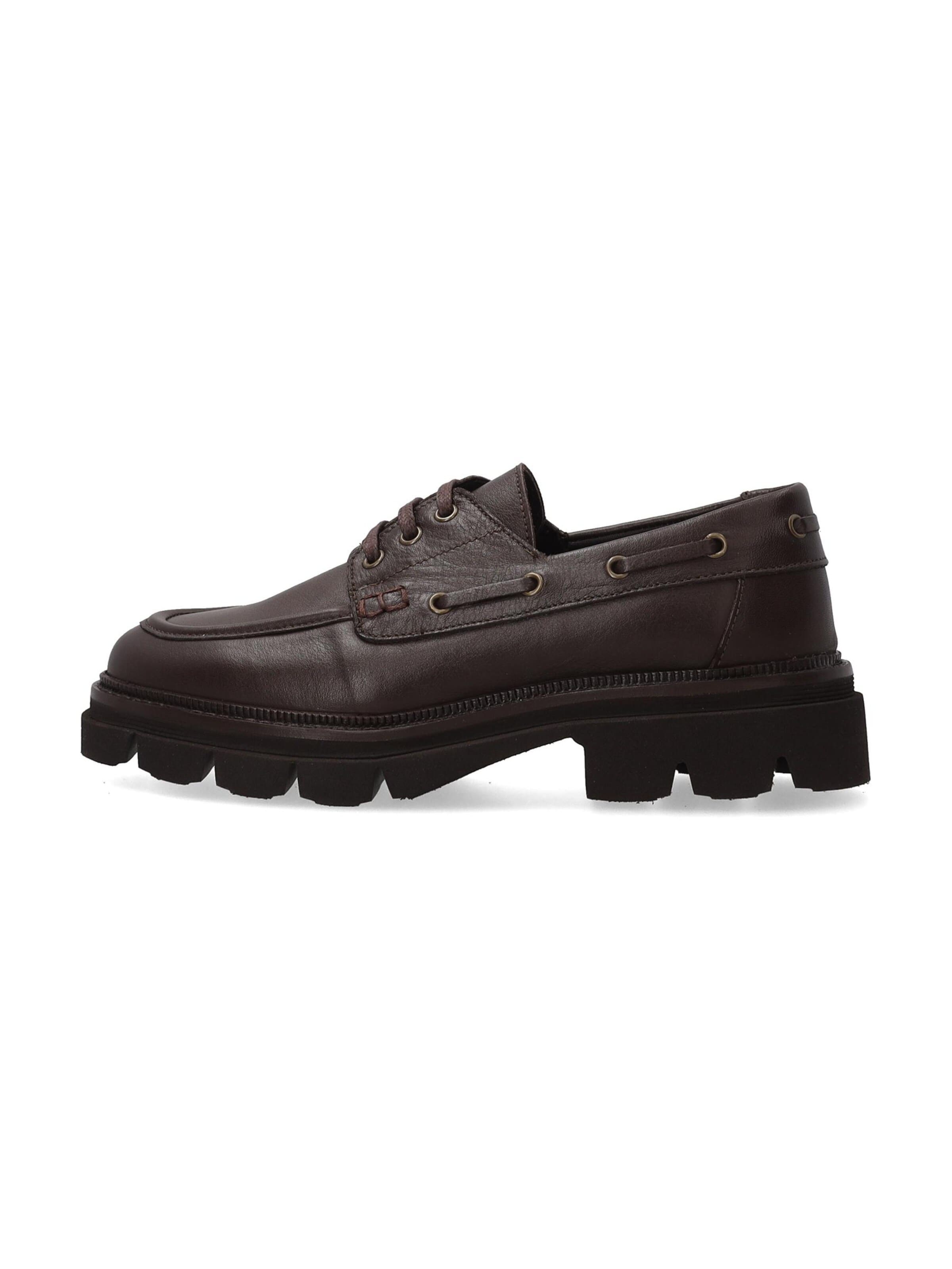 VENEZIA Schnürschuh‌‌‌‌ in Braun: Vorderseite