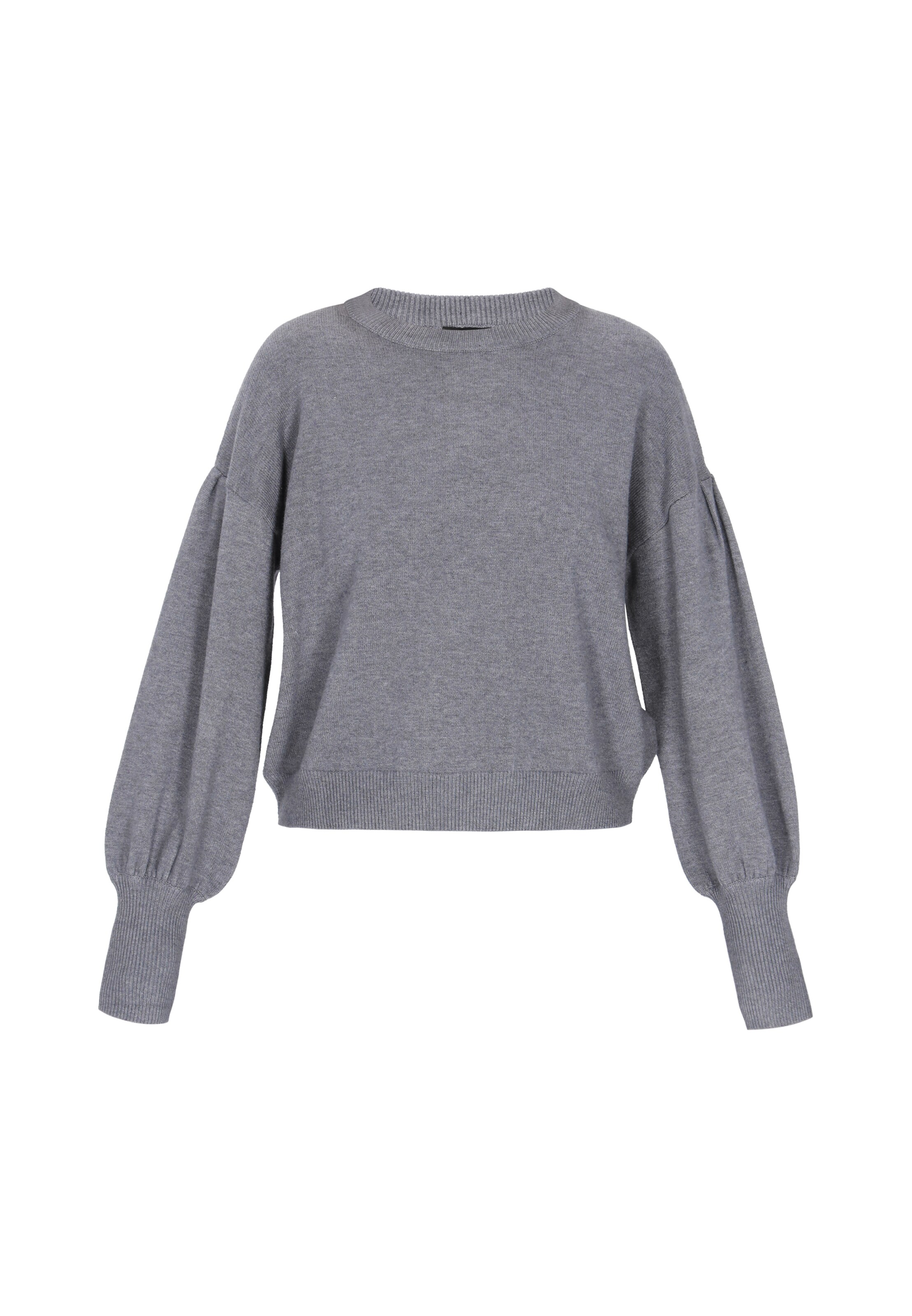 pelēks DreiMaster Klassik Džemperis: no priekšpuses