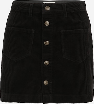 Only Petite Skirt 'AMAZING' in Black: front
