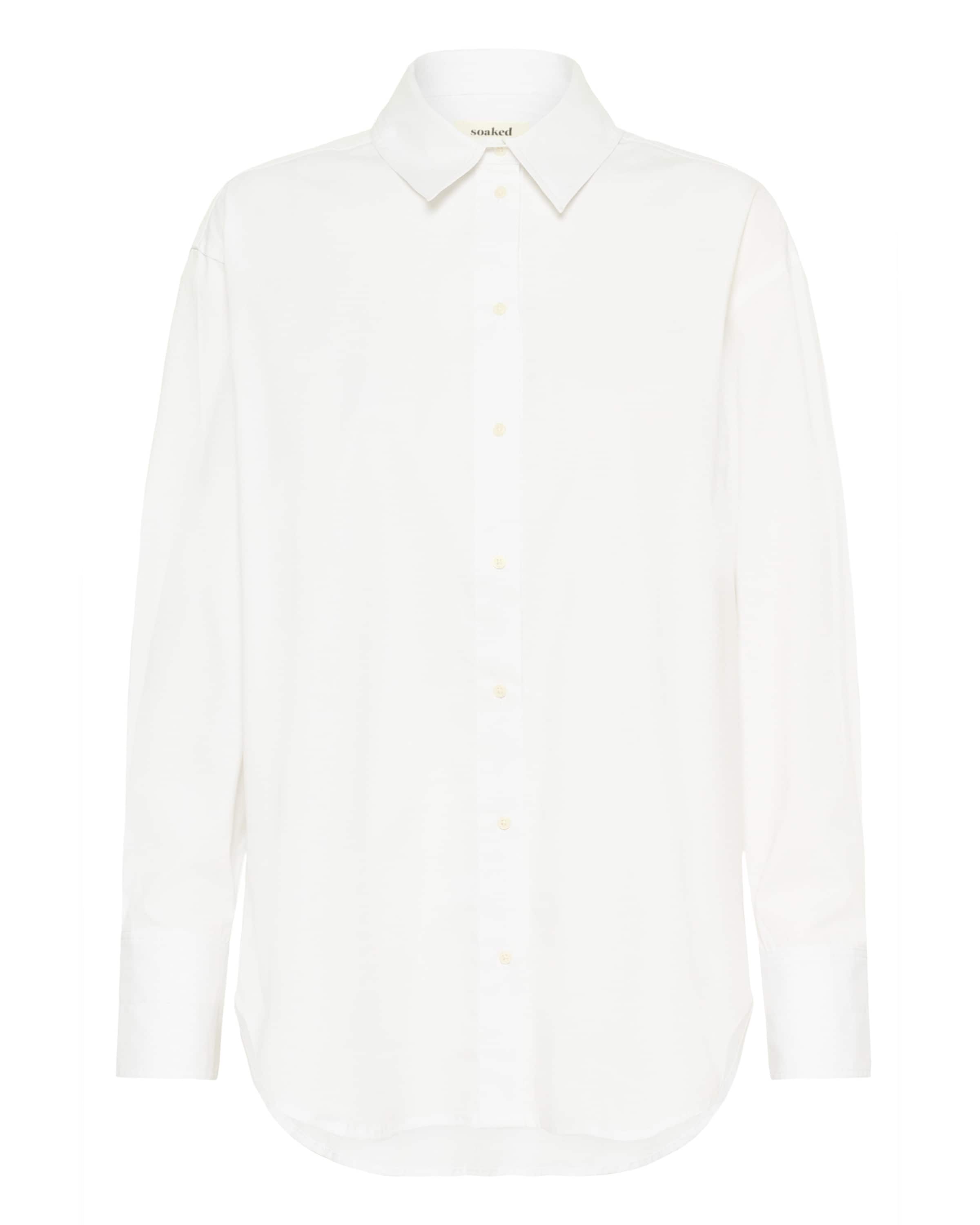 SOAKED IN LUXURY Shirt in White, Item view