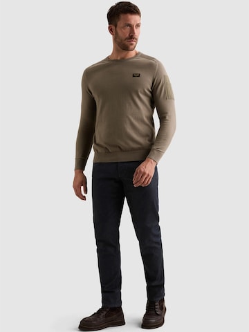Pull-over 'American Classic pullover with flight pocket' PME Legend en vert