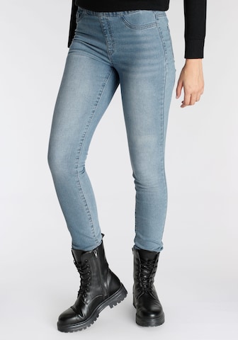 ARIZONA Skinny Jeans in Blue: front