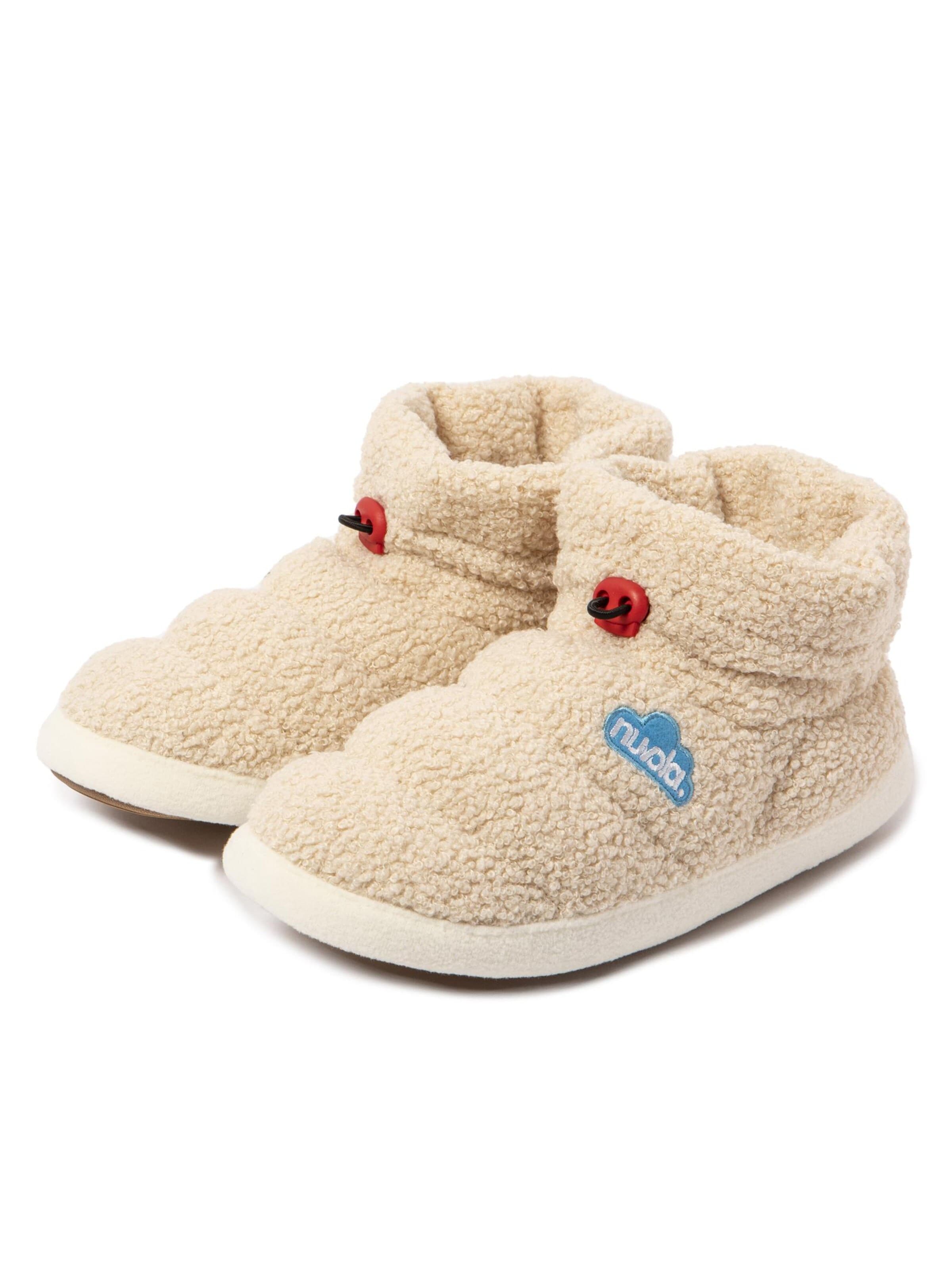 Nuvola. - Pantufa 'Boot Home Sheep' em bege