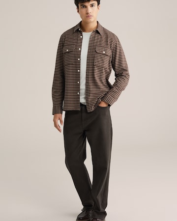 Geacă de primăvară-toamnă de la WE Fashion pe maro