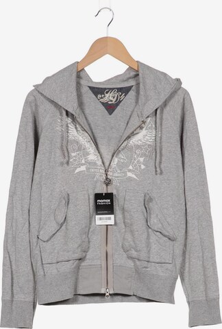 Tommy Jeans Kapuzenpullover S in Grau: predná strana