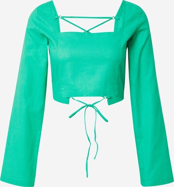 Résumé Blouse 'MARIORS' in Green: front