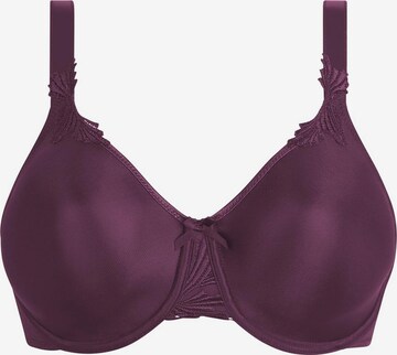 Chantelle Minimiser Bra in Purple: front