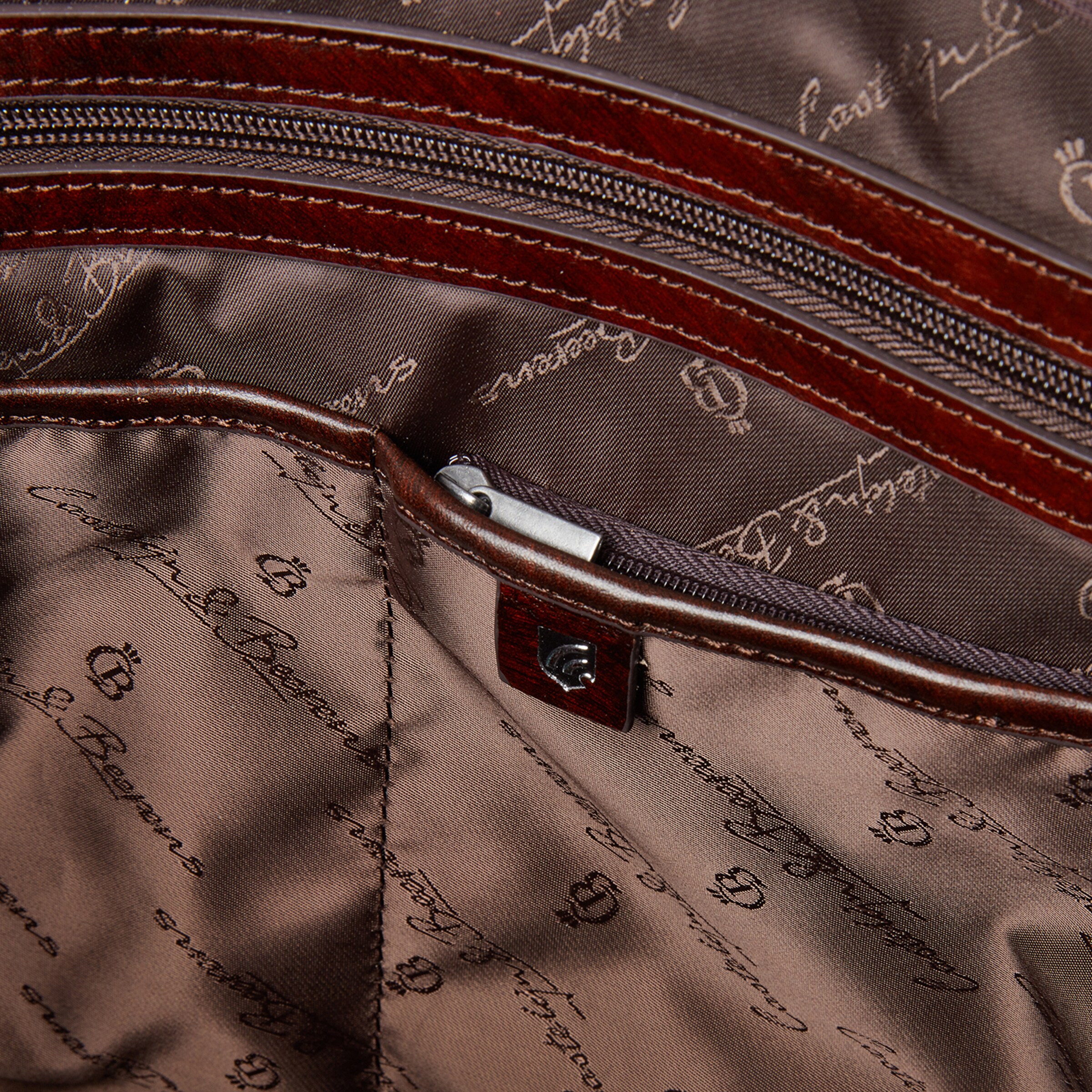 Borsa portadocumenti 'Rien ' di Castelijn & Beerens in marrone