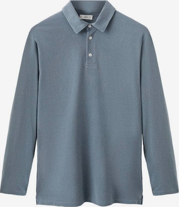 MANGO TEEN Shirt 'Guille' in Blue: front