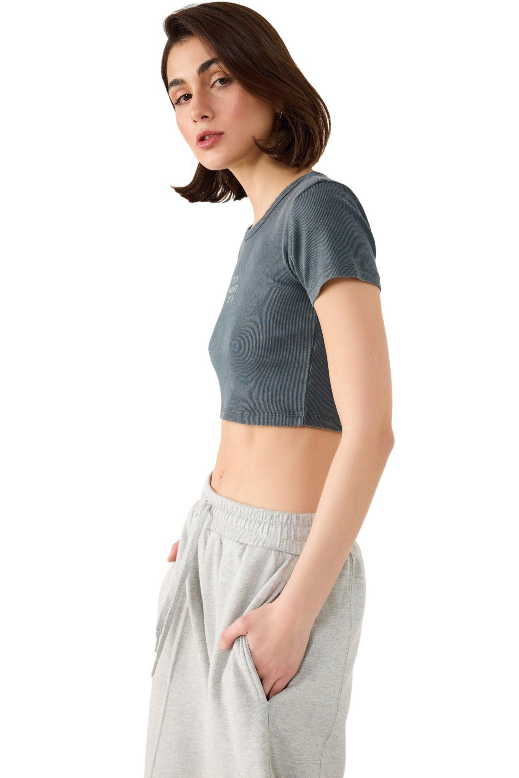 No Matter What Shirt in Grijs