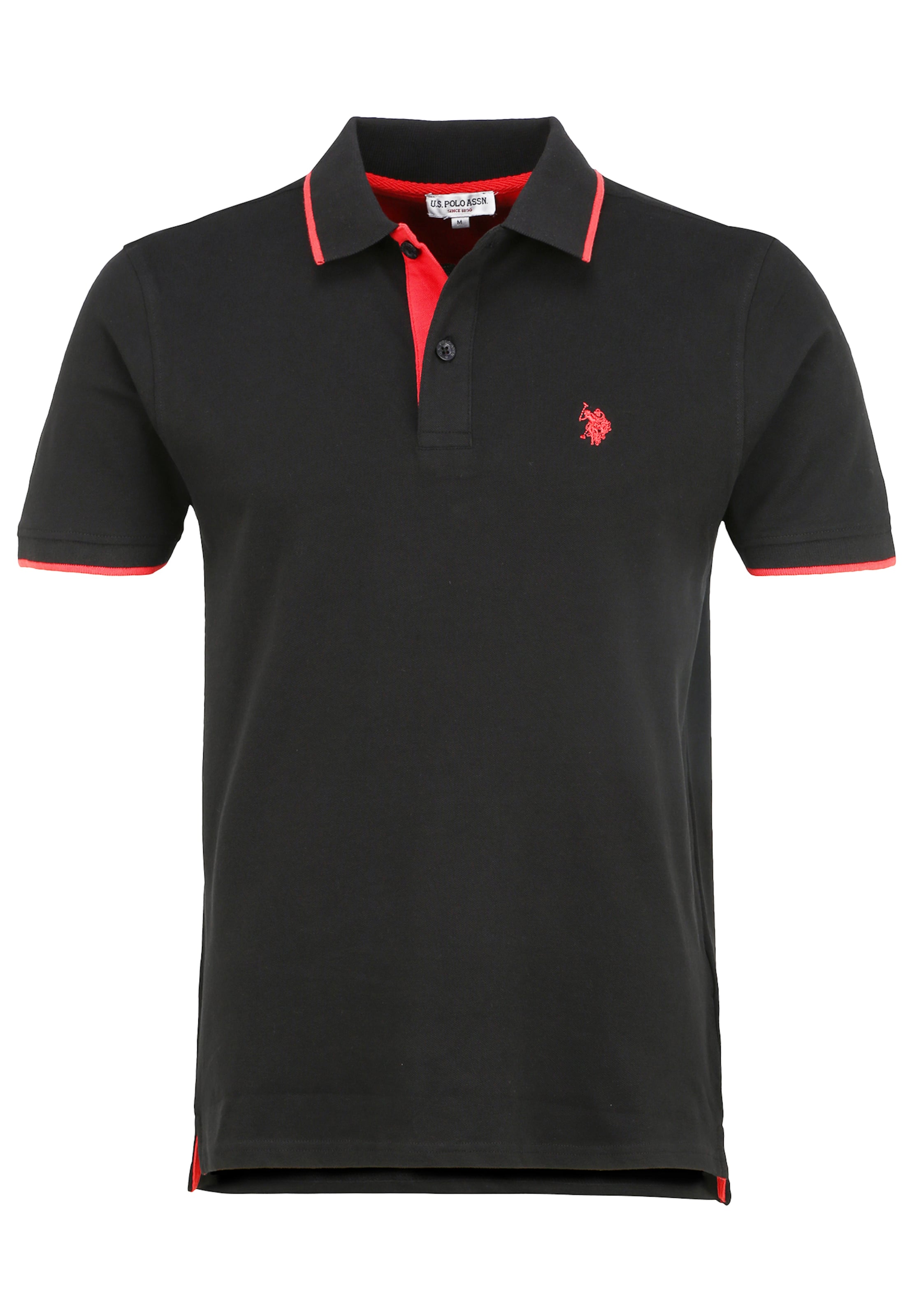 Maglietta di U.S. POLO ASSN. in nero: frontale