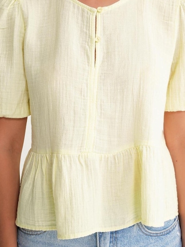 Chemisier MixRay en jaune