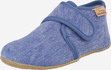 Living Kitzbühel Slippers in Blue: front