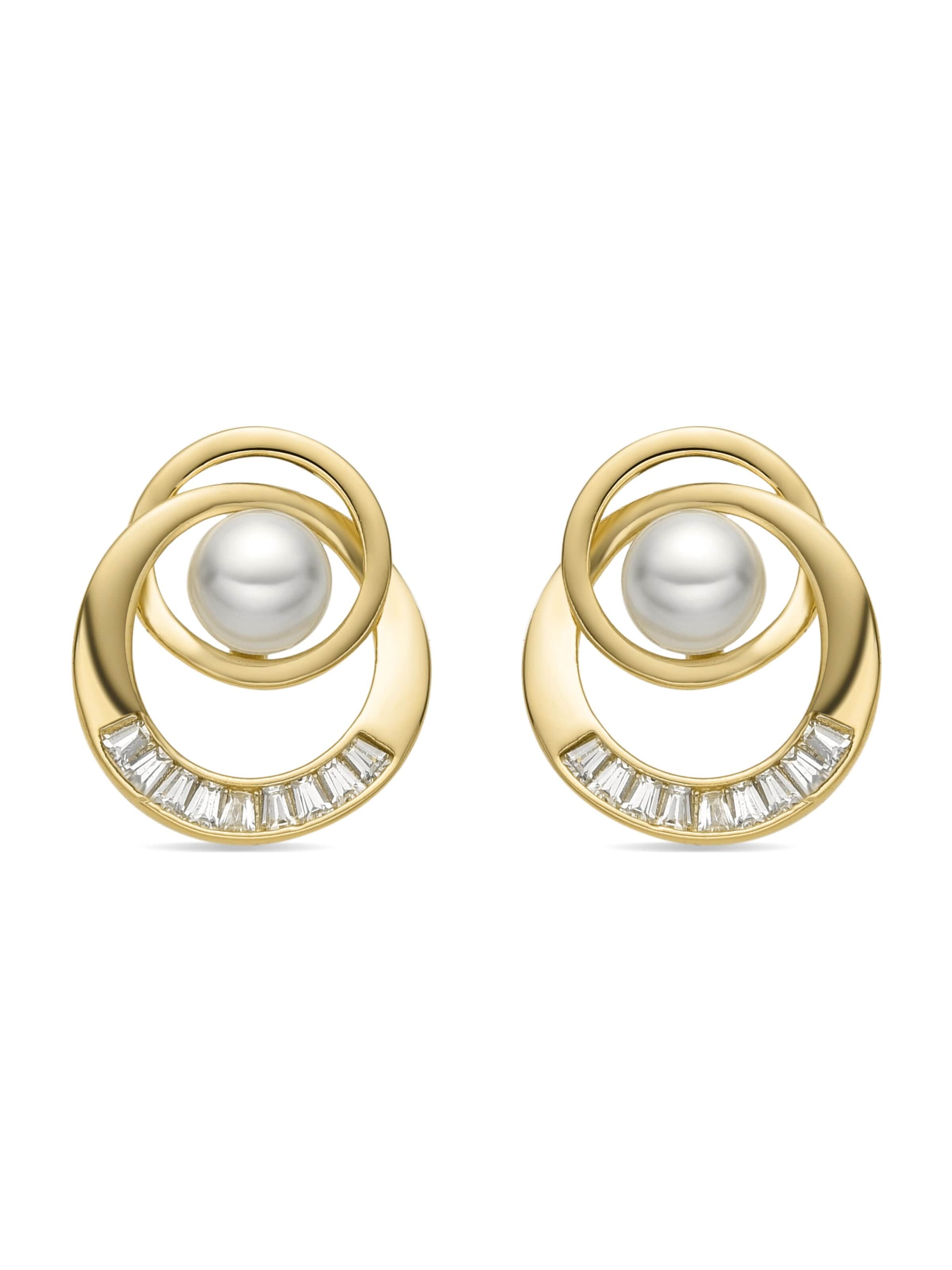 LUXBYLUX Earrings in Gold: front
