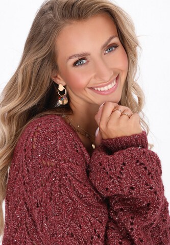 IZIA - Pullover em vermelho