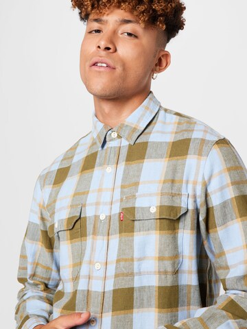 LEVI'S ® - Ajuste confortable Camisa 'Jackson Worker' en azul