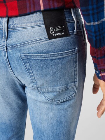 DENHAM Slimfit Jeans 'RAZOR' in Blauw