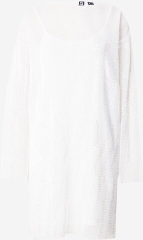 Robe 'BIRDIE' PIECES en blanc : devant