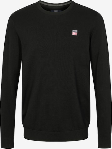 VINSON Neulepaita 'Julian' värissä musta: etupuoli