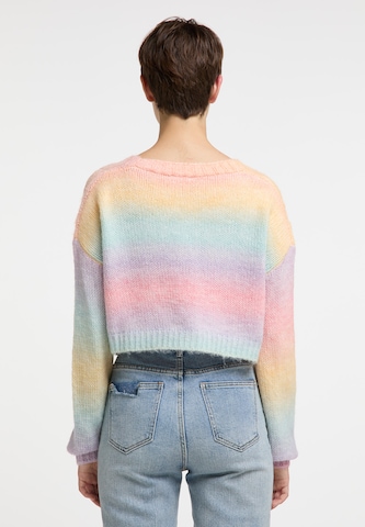 MYMO Knit cardigan 'Biany' in Mixed colours