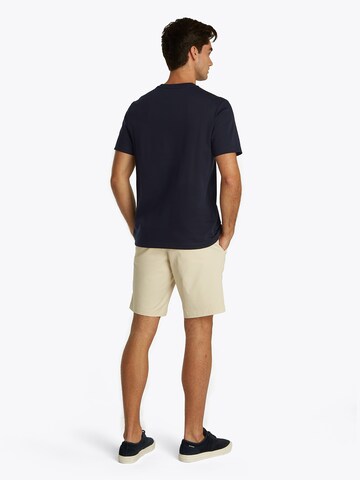 Tricou de la TOMMY HILFIGER pe albastru: spate