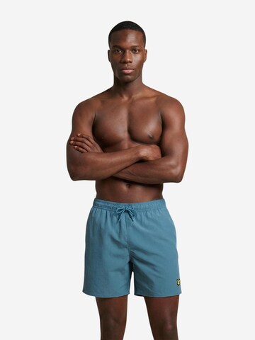 Pantaloncini da bagno 'Plain Swim Short SH1204VB' di Lyle & Scott in blu: frontale