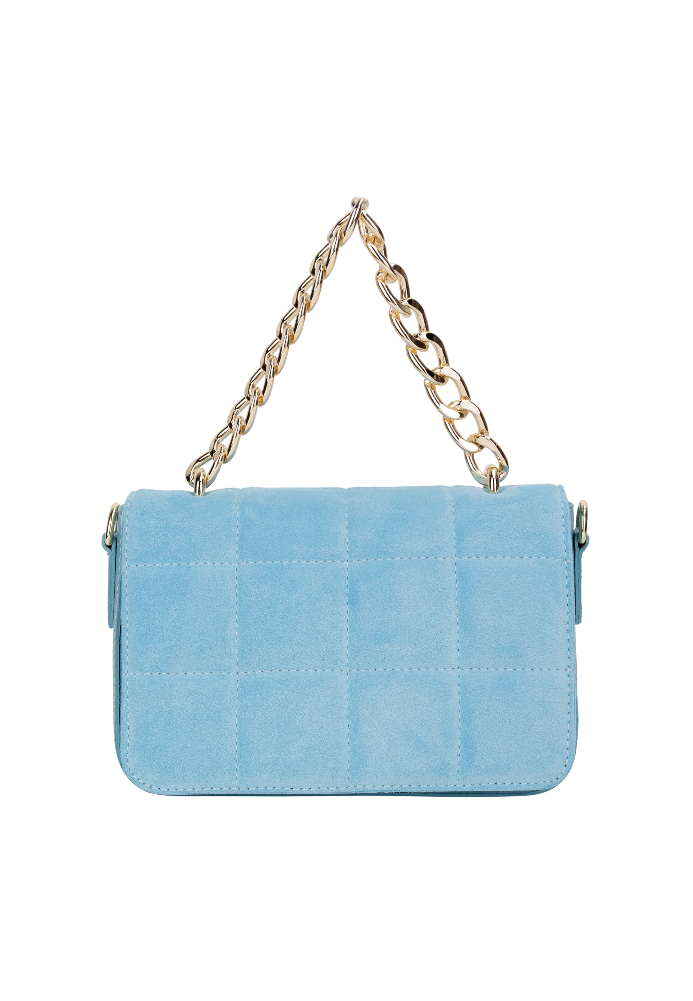 Usha Handtas in Blauw: voorkant