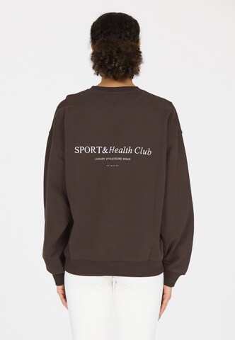 Athlecia Sports sweatshirt 'Cabell' in Brown
