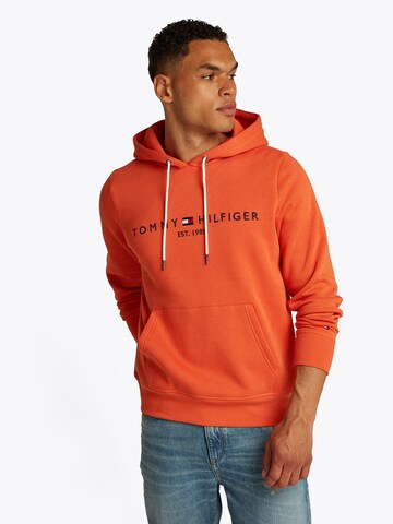 TOMMY HILFIGER Regular fit Sweatshirt in Oranje: voorkant