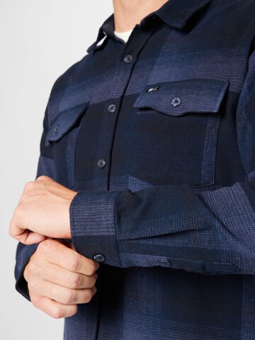 Hailys Men Regular fit Button Up Shirt 'Edson' in Blue