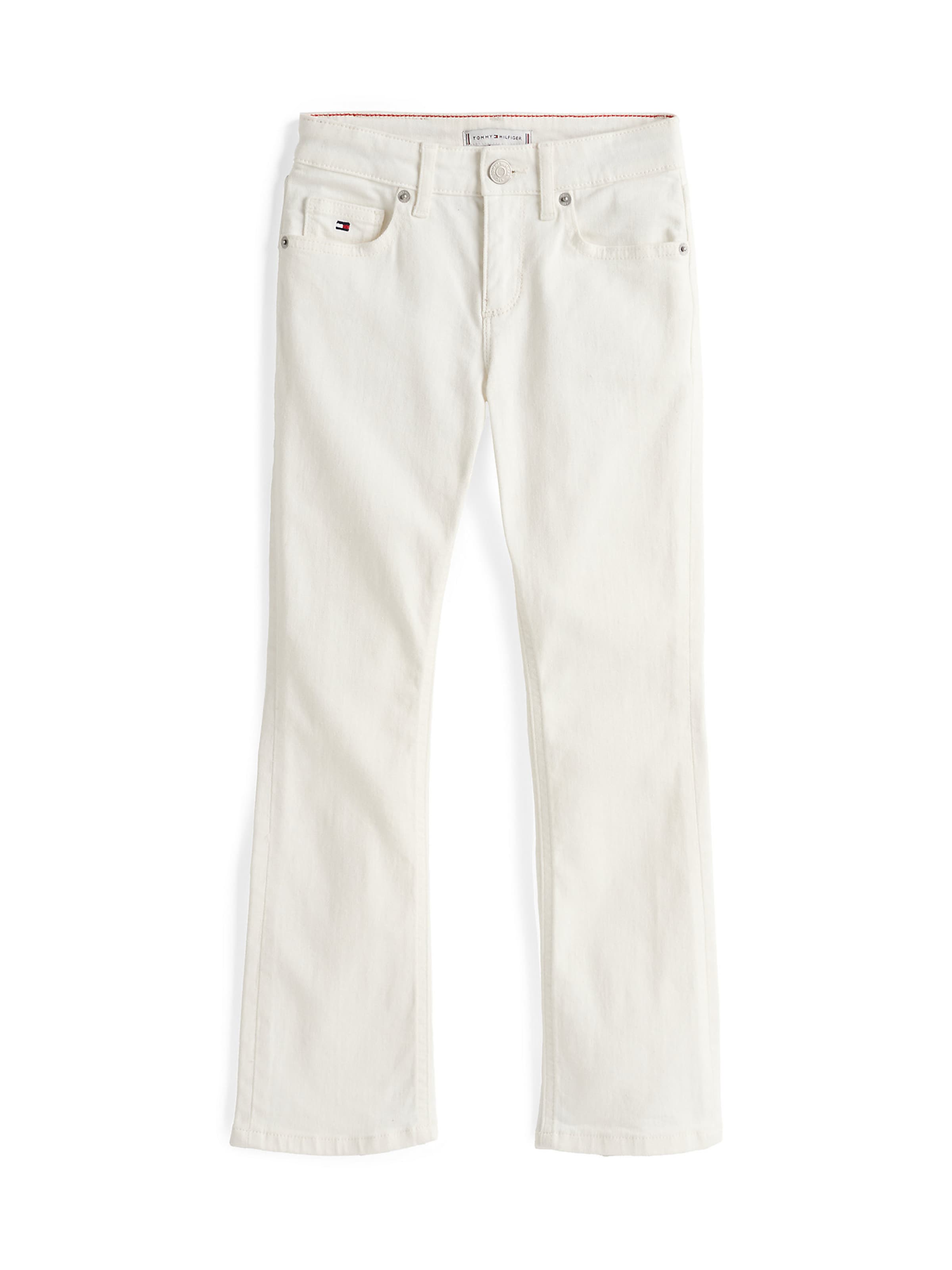 Regular Jean TOMMY HILFIGER en blanc : devant