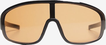 Bershka Sunglasses in Brown: front