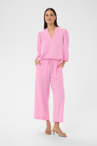 Kaffe Wide Leg Hose ' KAmilia' in Pink