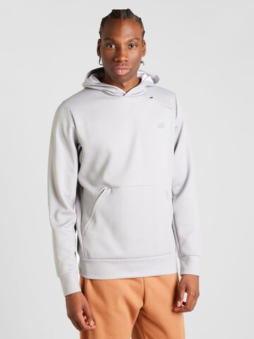 Sweat de sport new balance en gris : devant