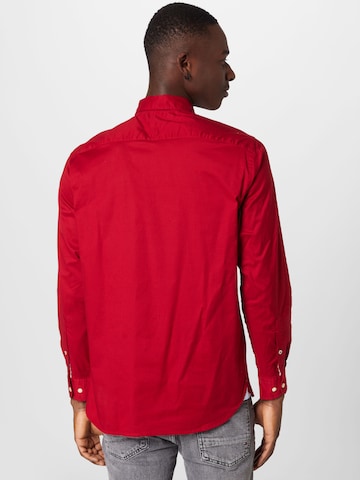 Regular fit Camicia di TOMMY HILFIGER in rosso