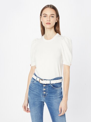 GUESS Pullover 'EMMA' i hvid: forside