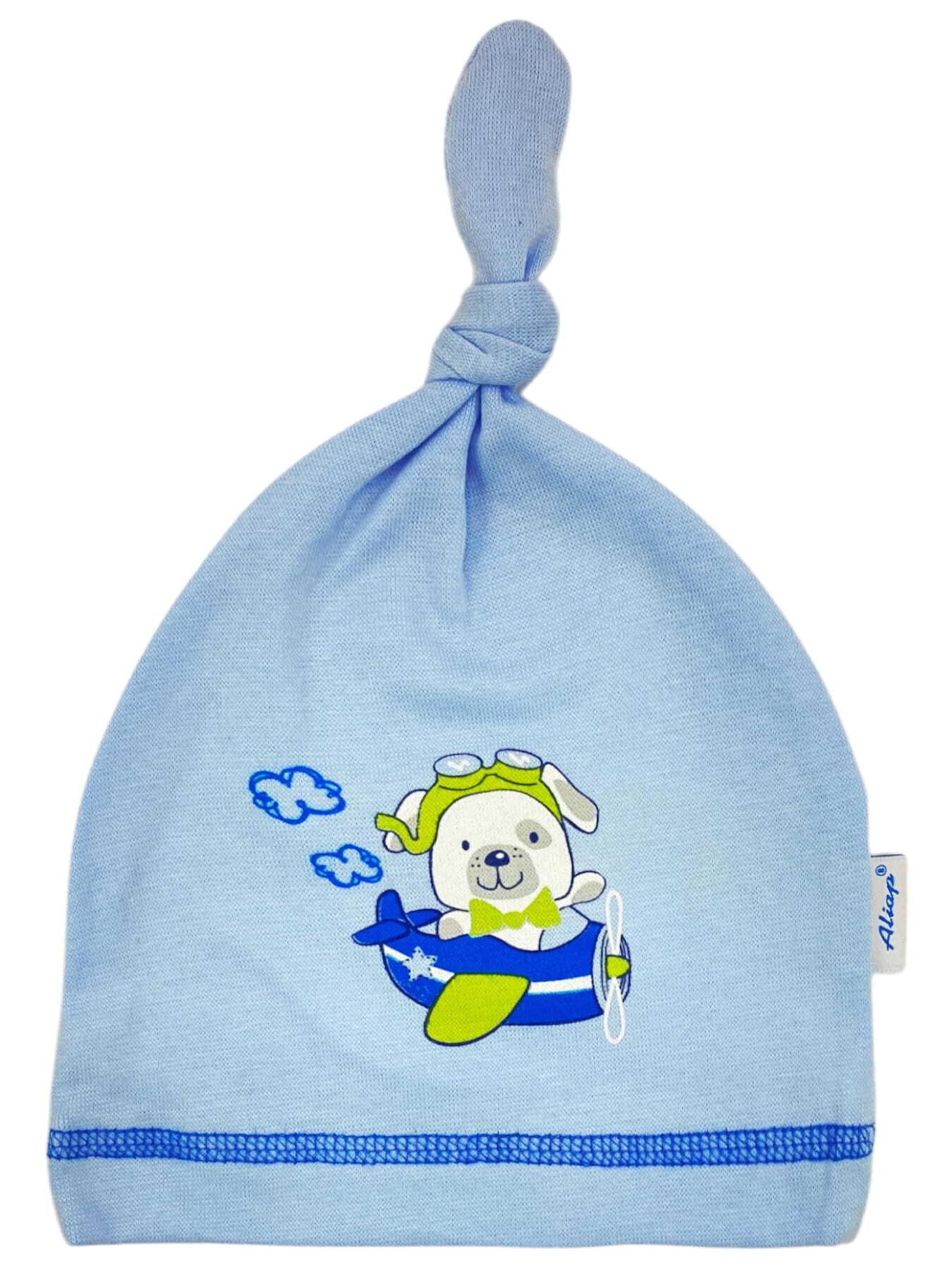 Aliap Mütze in Blau: Vorderseite