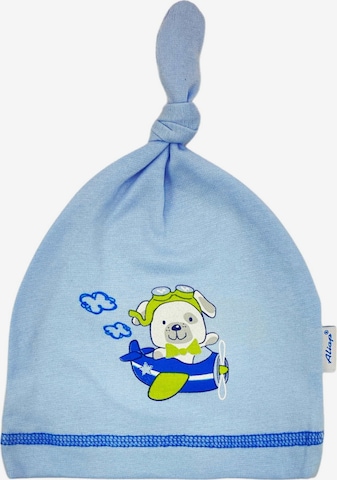 Aliap Beanie in Blue: front