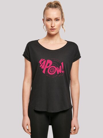 F4NT4STIC Shirt 'DC Comics Batman TV Series Kapow' in Zwart: voorkant