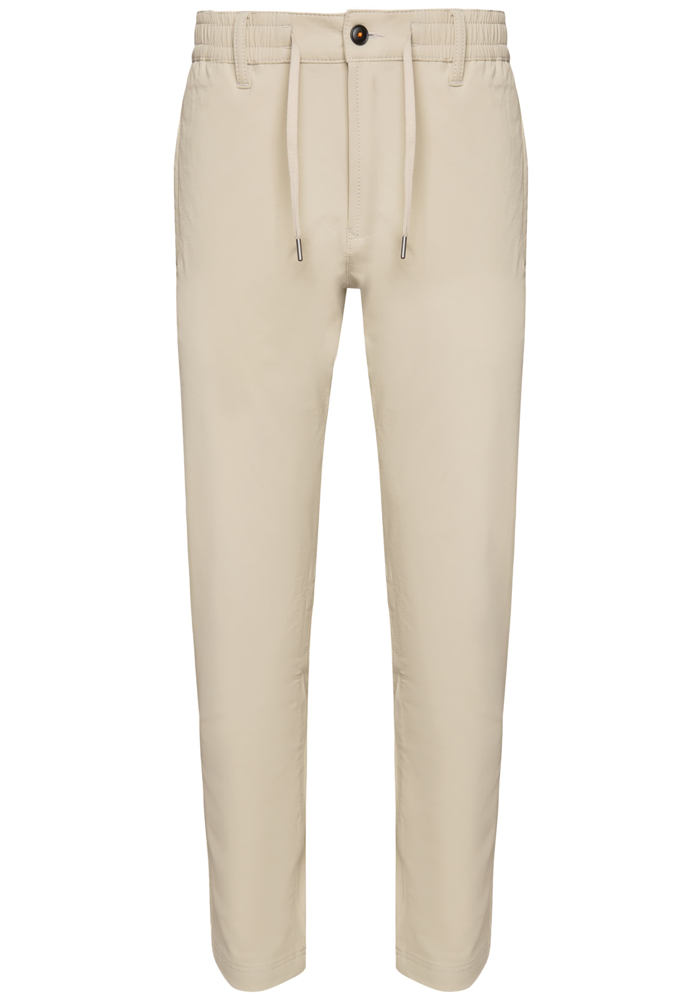 BOSS Slimfit Chinohose in Beige: Vorderseite