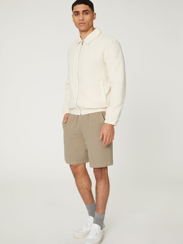 DAN FOX APPAREL Between-Season Jacket 'Hans' in Beige