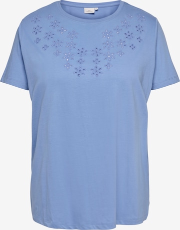 ONLY Carmakoma Paita 'CARSALLY' värissä sininen: etupuoli