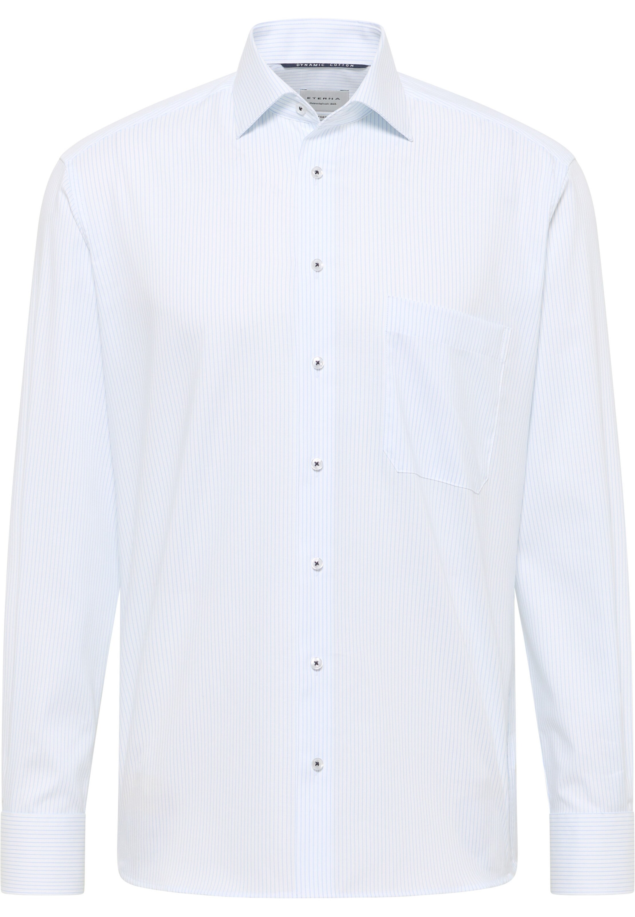 ETERNA Comfort fit Business shirt in Blue: front