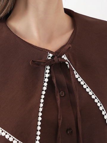 Bigdart Blouse in Brown