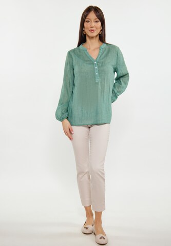 usha WHITE LABEL Blouse in Green