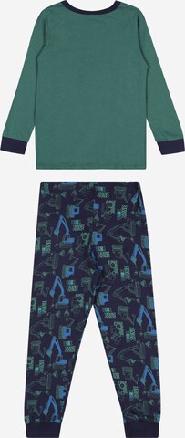 SCHIESSER - Pijama en verde