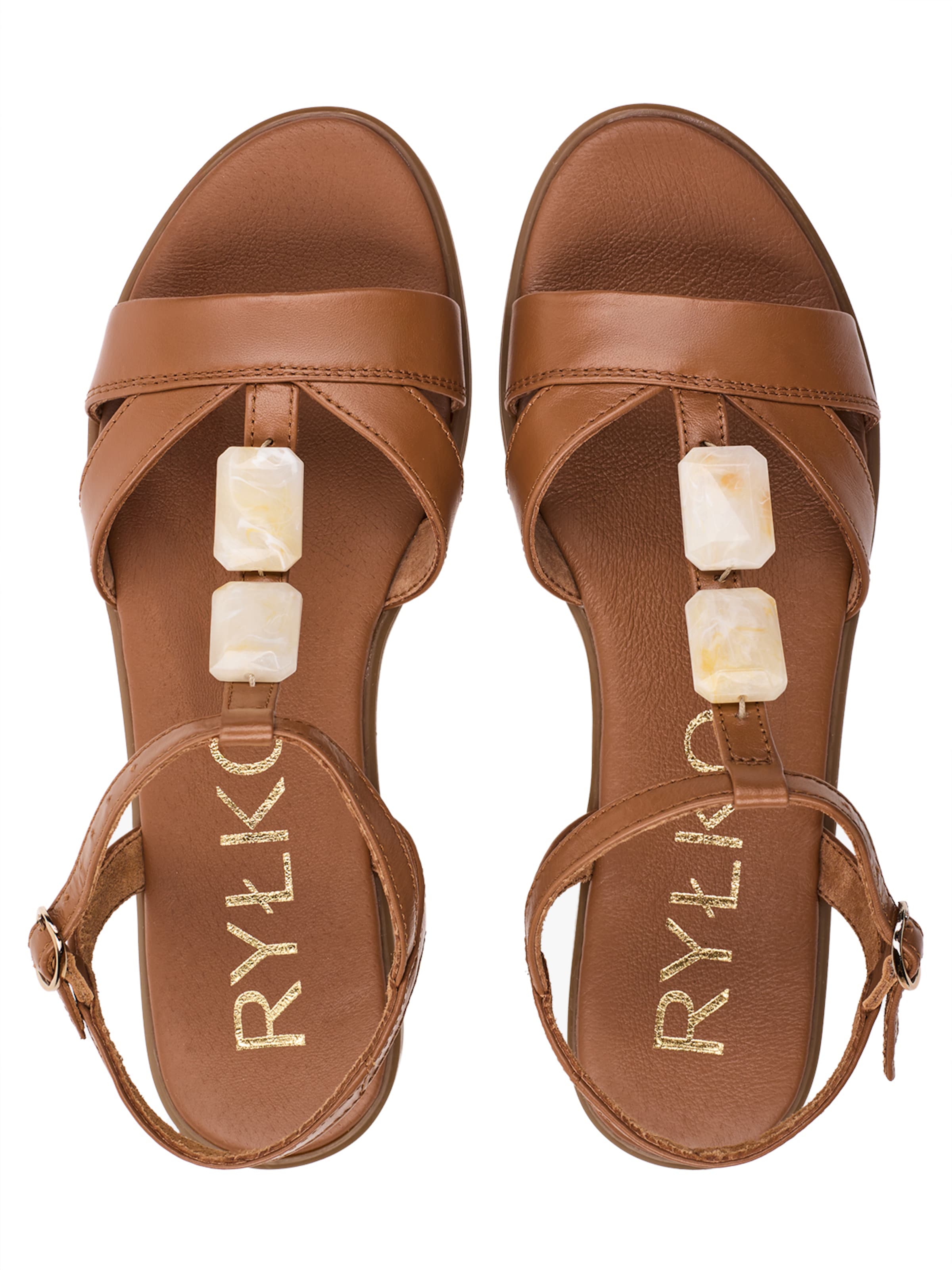 brūns RYŁKO Siksniņsandales