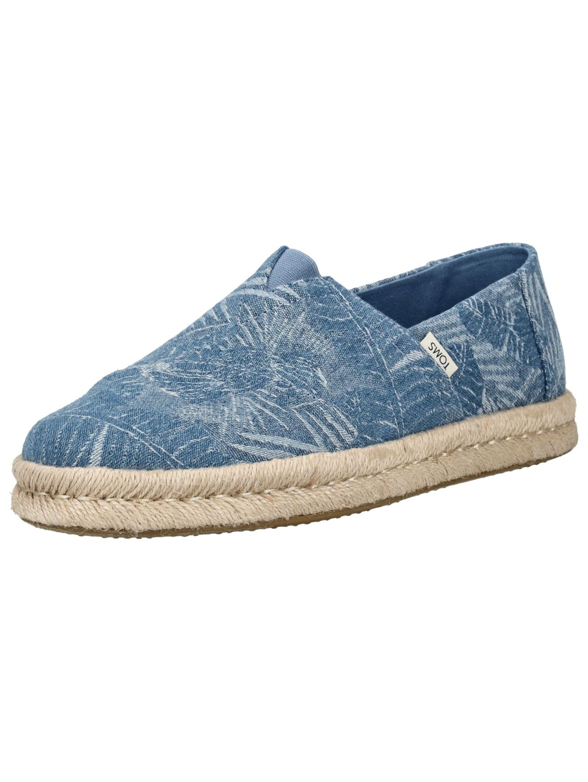 Espadrillas 'Alpargata Rope 2.0' di TOMS in blu: frontale
