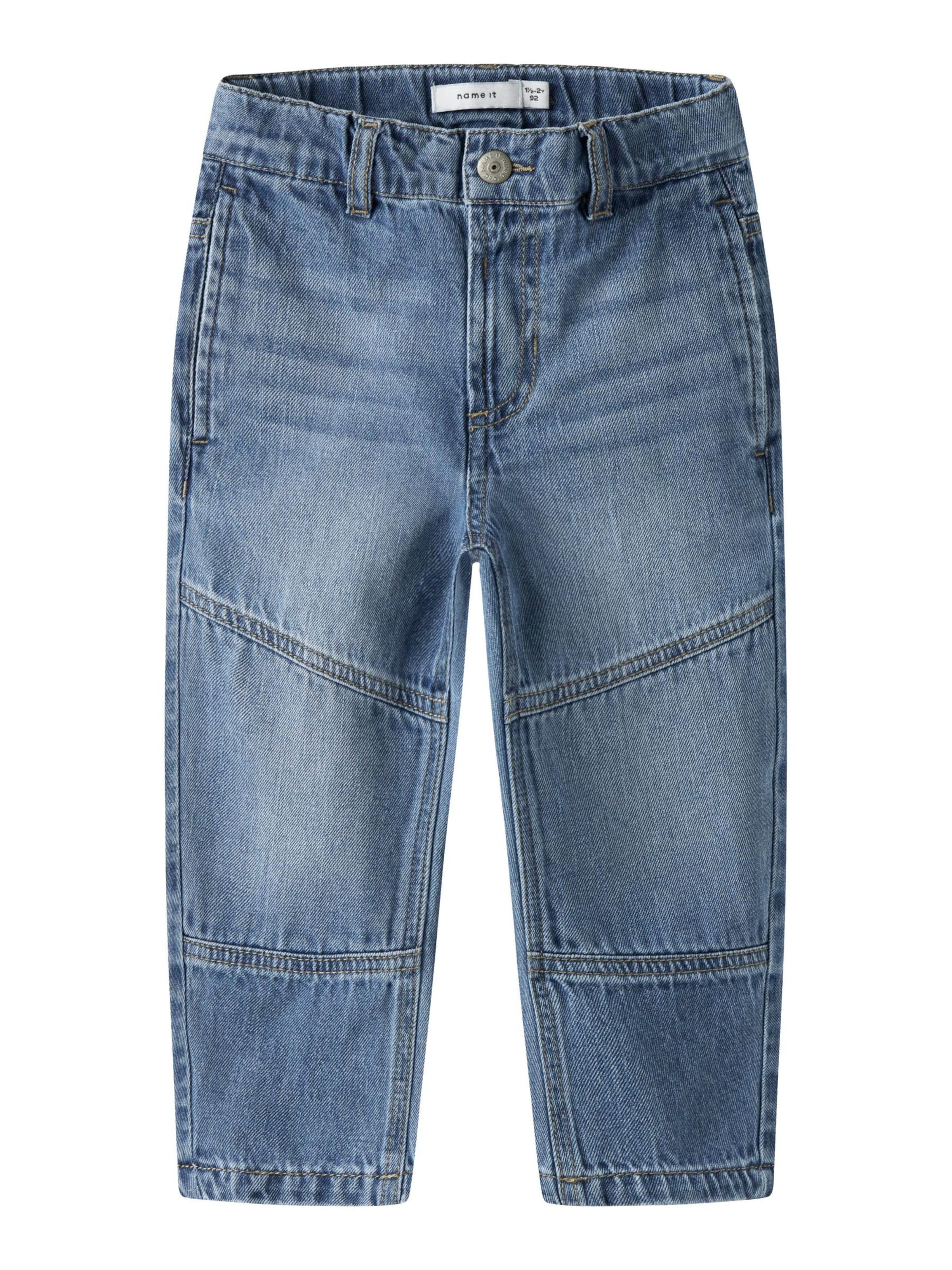 Effilé Jean NAME IT en bleu : devant